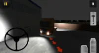 Night Truck 3D: Factory Parking Screen Shot 2