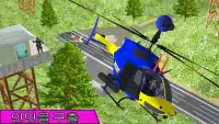 새로운 구출 헬리콥터 시뮬레이션 Screen Shot 1