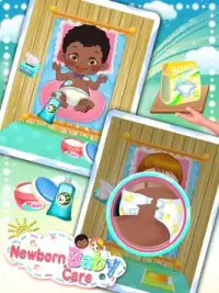 Newborn Baby Care: Girls Games Screen Shot 2