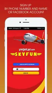 VietJetAir SkyFun Screen Shot 2