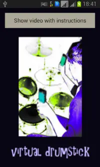 virtual drumstick Screen Shot 0