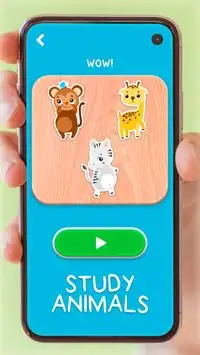 Puzzle animaux pour enfants Screen Shot 4