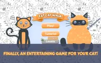 fat cat ninja - game for cats Screen Shot 4
