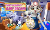 Bunny Mommy's Baby Record Screen Shot 0