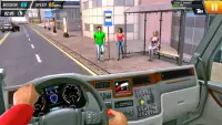 Carrosse d'autobus Conduite Simulateur 2019 - Bus Screen Shot 0