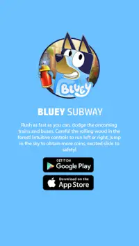 Subway Blue dog Adventure pet runner Screen Shot 0