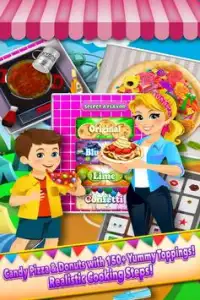 Theme Park Fair Food Maker - Decorate Bake Candy Screen Shot 3