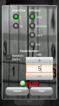 Free Sudoku 16x16 9x9 Screen Shot 0