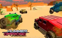 Offroad Hummer Stunt Tracks: Racing Games 2019 Screen Shot 3