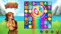 宝石と宝石 - マッチ3ジャングルパズルゲーム Screen Shot 6