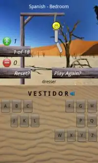 Spanish Hangman Screen Shot 0