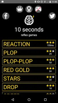 10 seconds: reflex games Screen Shot 0