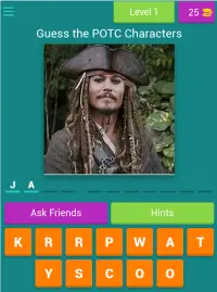 Pirates of the Caribbean Quiz Screen Shot 6