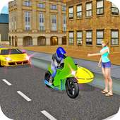 Motorbike Taxi Highway Traffic Moto Driver 2018