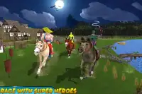 Super Cliff Horse Sim: Rescue missions Screen Shot 3