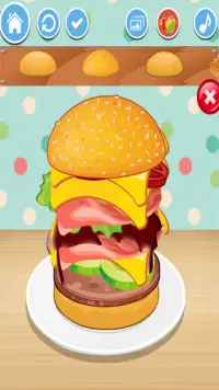 Burger Maker Game Memasak Screen Shot 11
