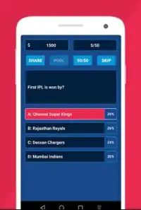 T20 IPL Cricket Quiz Screen Shot 3