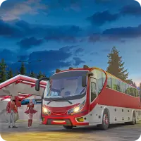 Bus-Spiele 3D-Bus-Spiel Screen Shot 0