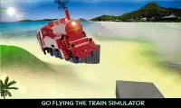 пляж летающий поезд симулятор Screen Shot 2