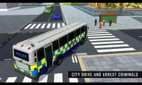 Police Bus Prison Duty Driver Screen Shot 3