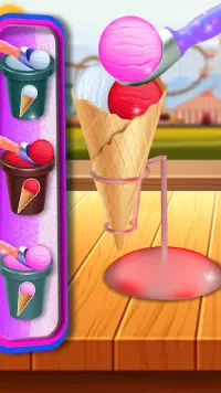 Jeux de cuisine crème glacée Screen Shot 7