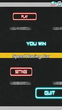 Speed Racing Car Screen Shot 0