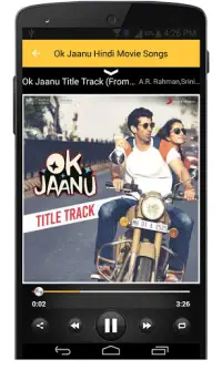 Ok Jaanu Hindi Movie Songs Screen Shot 1