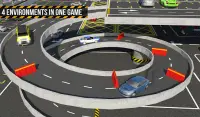 Inteligente Carro Dirigindo Escola 3D Aeroporto 🚗 Screen Shot 11