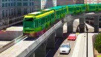 असली रेल गाडी ड्राइविंग खेल -ट्रेन दौड़ सिम्युलेटर Screen Shot 3