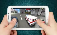 Emergency Ambulance Driving 3D Screen Shot 4