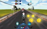 Speed Racing Moto Drag City Screen Shot 2