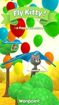 Fly Kitty! A Flappy Adventure Screen Shot 6