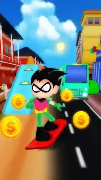 Runner Subway Titans Go Rush - 3D Game Screen Shot 1