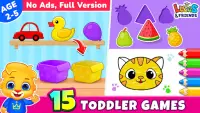 Kids Toddler & Preschool Games Screen Shot 0