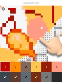 Pixel Art - Farbe nach Zahlen Screen Shot 7
