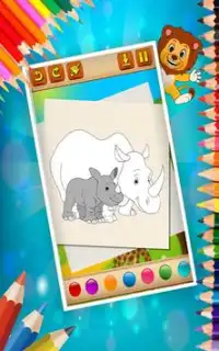 Coloring Pages for Kids: Animal Screen Shot 8