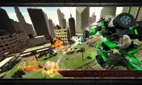 Airplane Robot Hero - City War Survival Screen Shot 0