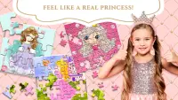Princess Puzzle game for girls Screen Shot 3