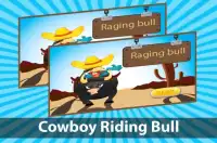 Raging bull cowboy Screen Shot 0