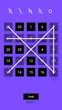 Bingo - A simple Board Game Screen Shot 1