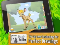 Forest - Kids Coloring Puzzles Screen Shot 2