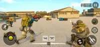 Tentara Pemogokan Komando FPS Screen Shot 0