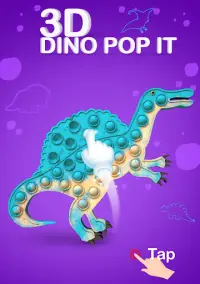 Pop it Dinosaur - Fidget Toys Screen Shot 1