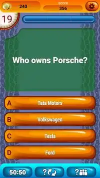 Cars Game Fun Trivia Quiz Screen Shot 2