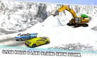 Winter Snow Excavator Crane Op Screen Shot 0