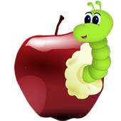 Wurm und Apfel Logik-Puzzle-Spiele