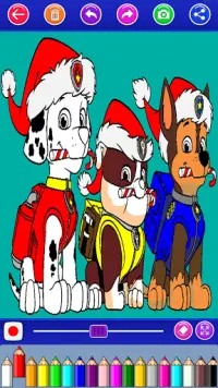 paw puppy dogs coloring the pa of troll Screen Shot 6