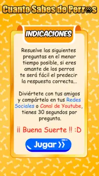 Cuanto Sabes de Perros - Trivia Screen Shot 2