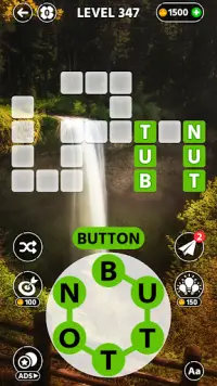 Word in Nature - Anagrams & Crossword search games Screen Shot 2
