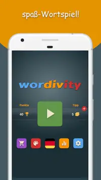Wordivity spaß Wortspiel Screen Shot 0